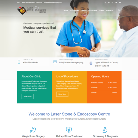 Laserstone and endoscopy center